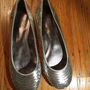 Coach Sequin Ballet Flats